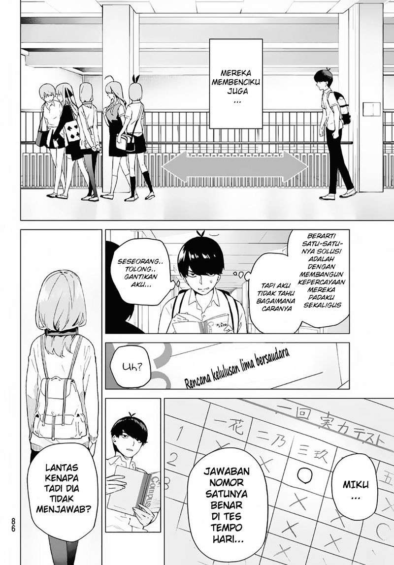 Go-toubun no Hanayome Bab 3 halaman 9