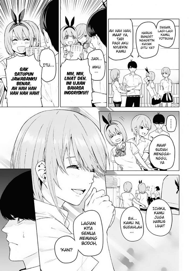 Go-toubun no Hanayome Bab 3 halaman 12