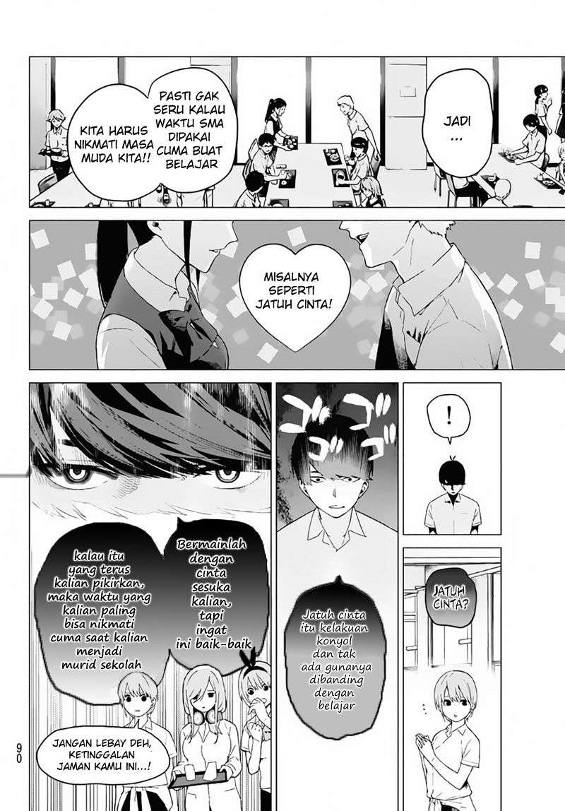 Go-toubun no Hanayome Bab 3 halaman 13