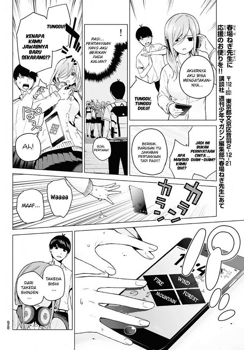 Go-toubun no Hanayome Bab 3 halaman 21