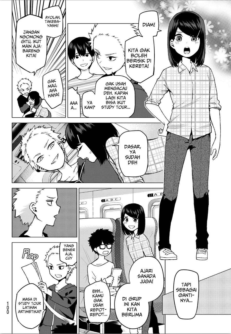 Go-toubun no Hanayome chapter 34 halaman 5