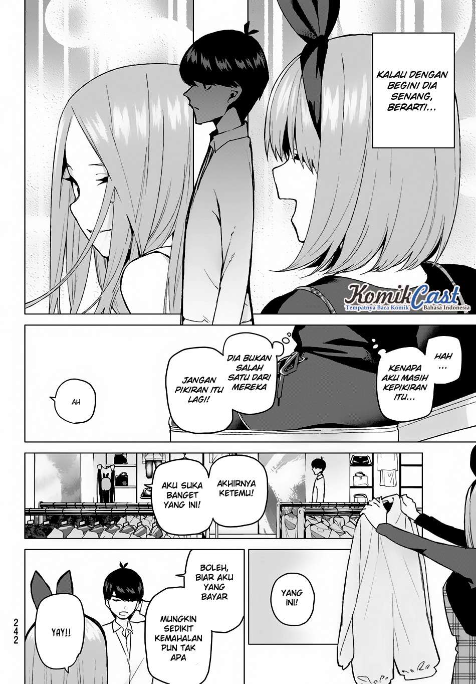Go-toubun no Hanayome chapter 36 halaman 18