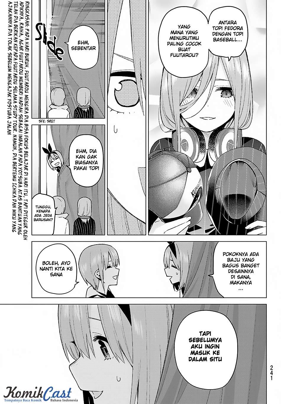 Go-toubun no Hanayome chapter 37 halaman 5