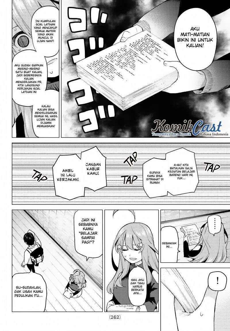 Go-toubun no Hanayome chapter 39 halaman 6