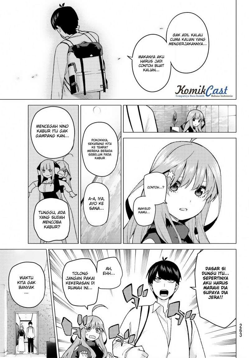 Go-toubun no Hanayome chapter 39 halaman 7