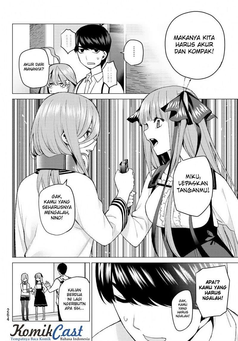 Go-toubun no Hanayome chapter 39 halaman 8