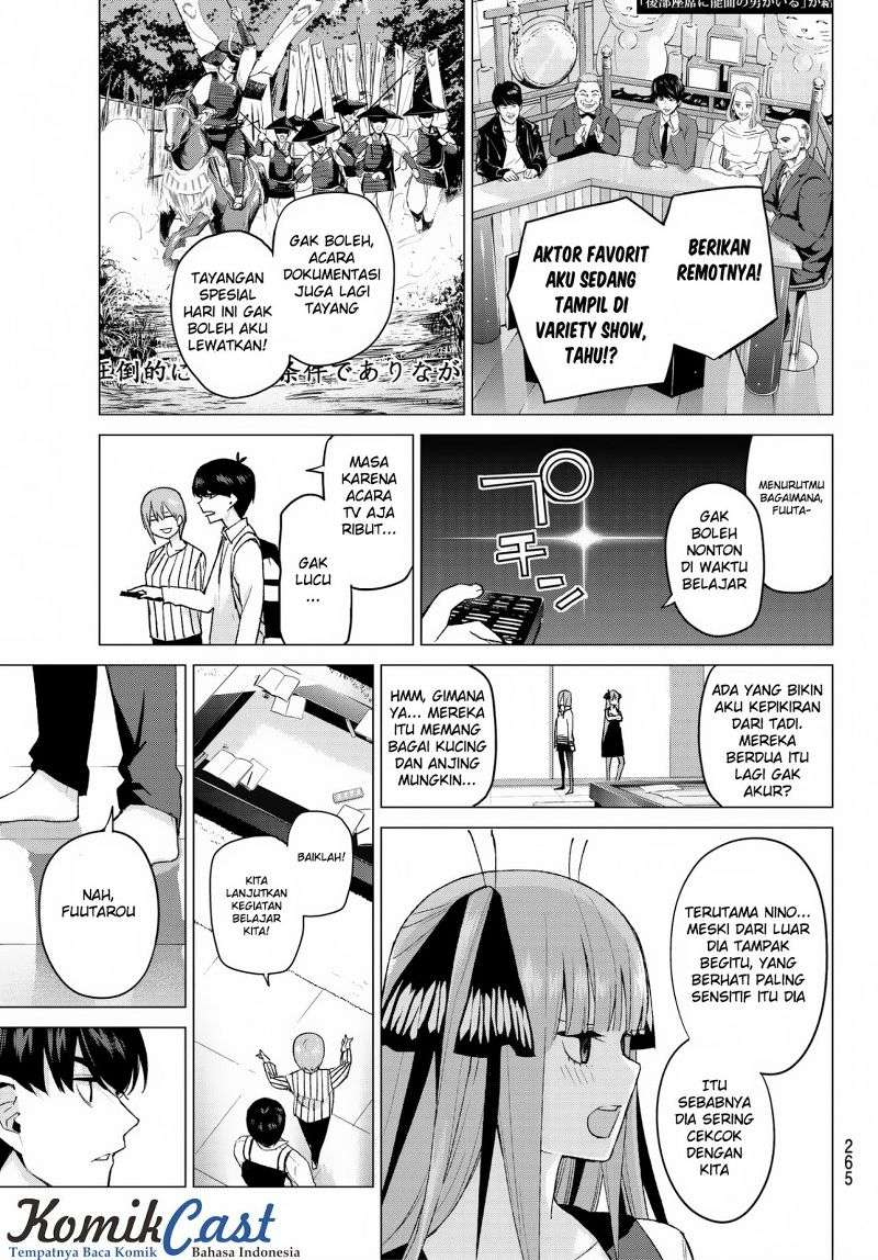 Go-toubun no Hanayome chapter 39 halaman 9