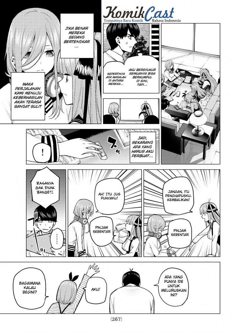 Go-toubun no Hanayome chapter 39 halaman 11