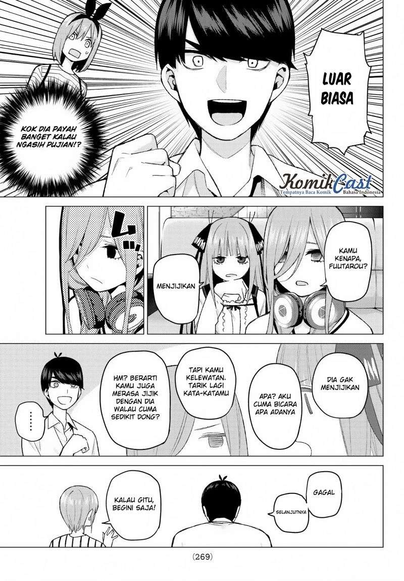 Go-toubun no Hanayome chapter 39 halaman 13