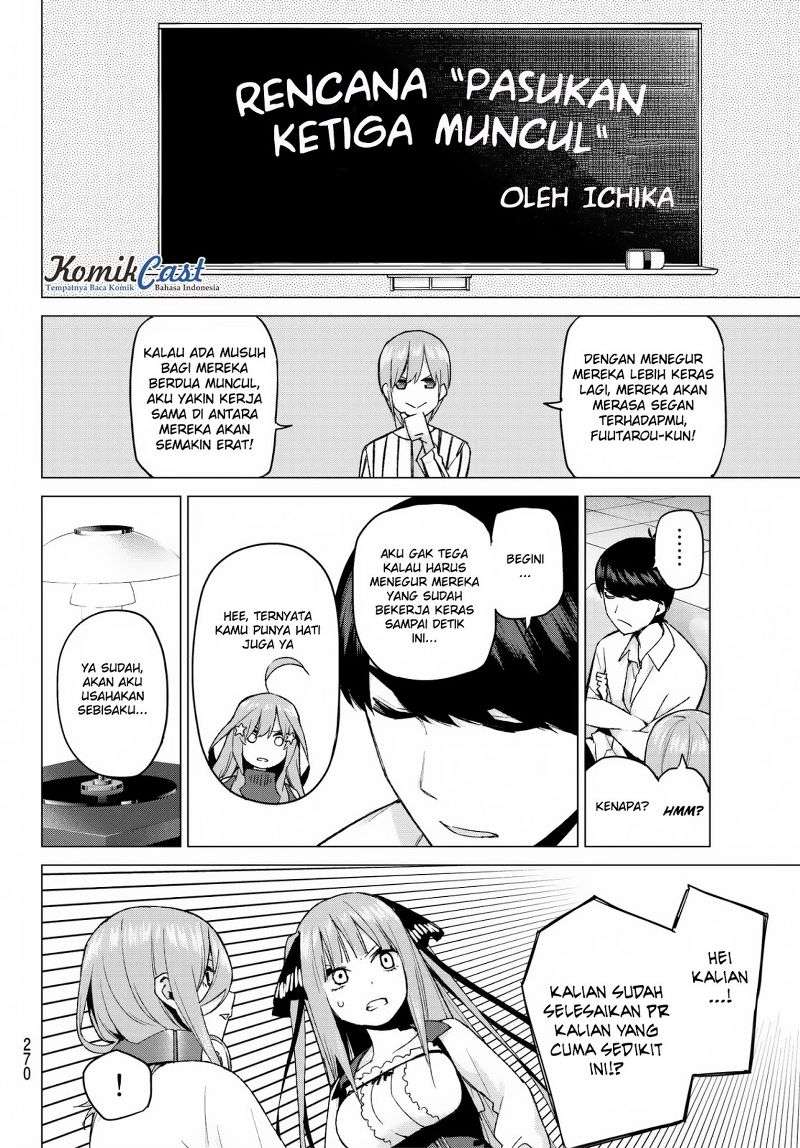 Go-toubun no Hanayome chapter 39 halaman 14