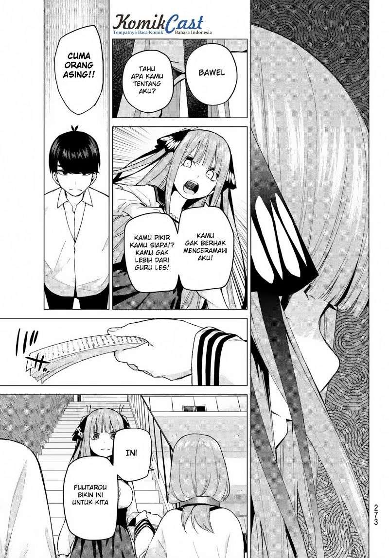 Go-toubun no Hanayome chapter 39 halaman 17