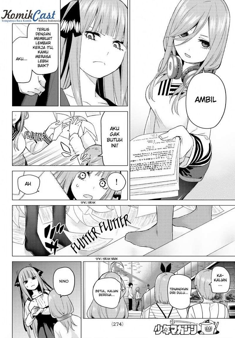 Go-toubun no Hanayome chapter 39 halaman 18