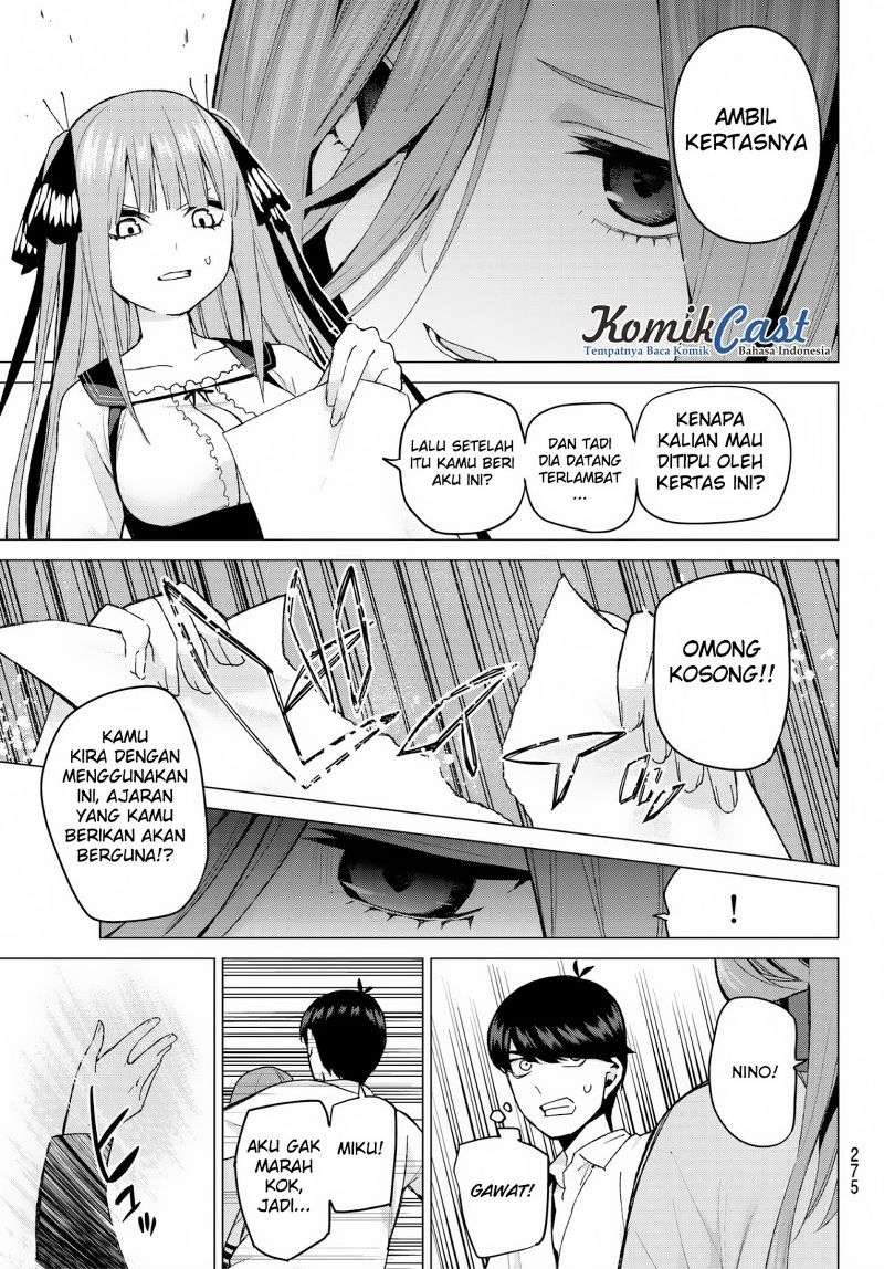 Go-toubun no Hanayome chapter 39 halaman 19