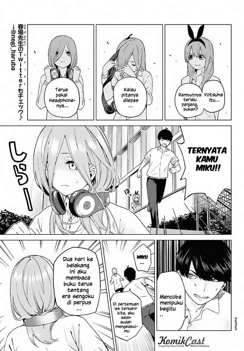 Go-toubun no Hanayome Bab 4 halaman 8