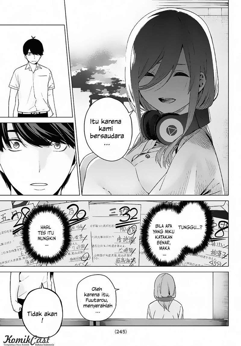 Go-toubun no Hanayome Bab 4 halaman 18
