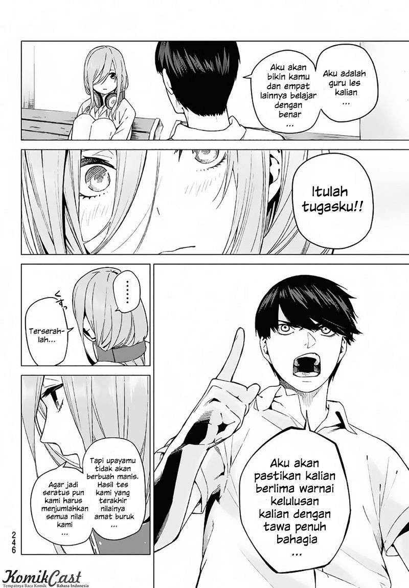 Go-toubun no Hanayome Bab 4 halaman 19