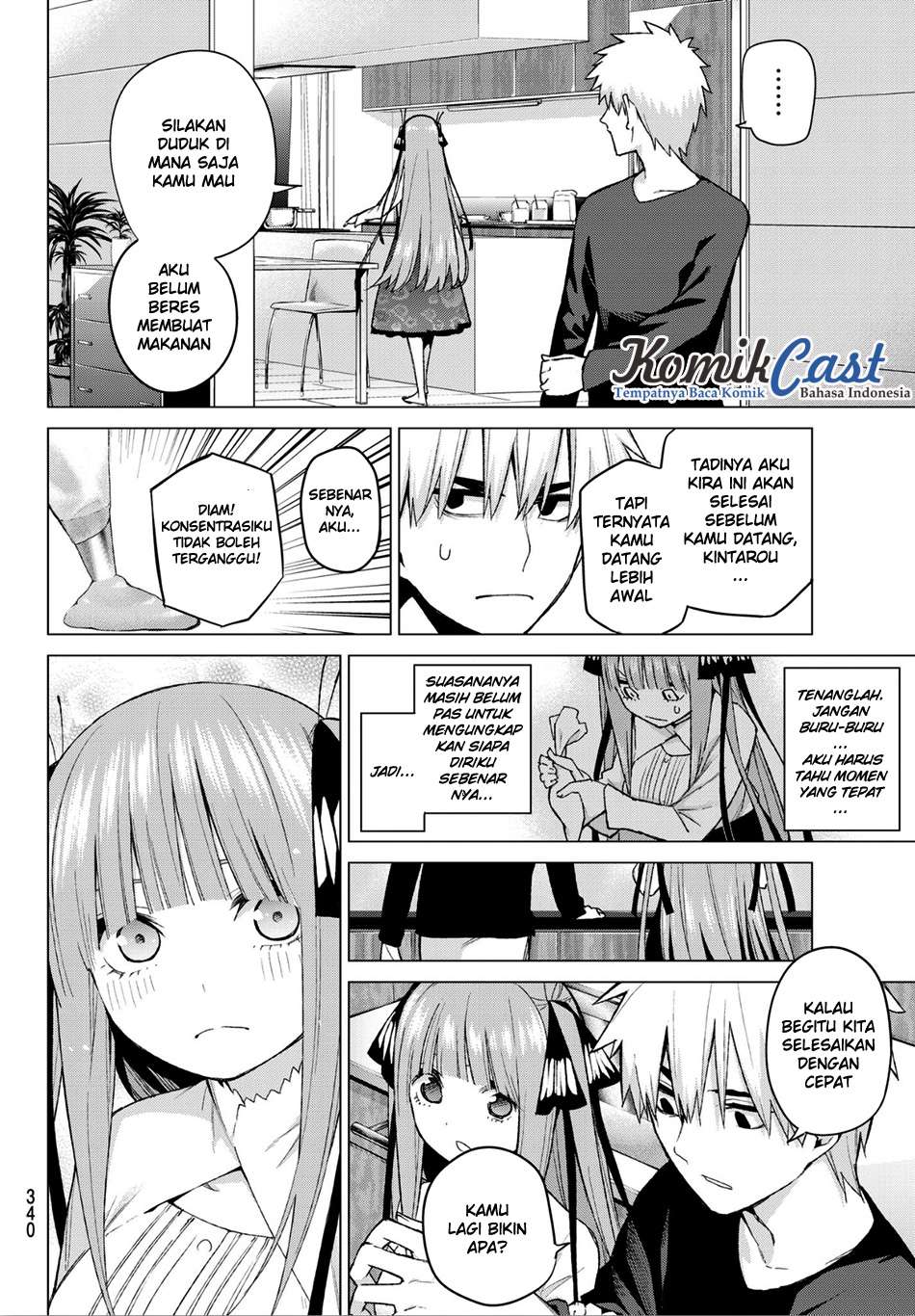 Go-toubun no Hanayome chapter 44 halaman 6