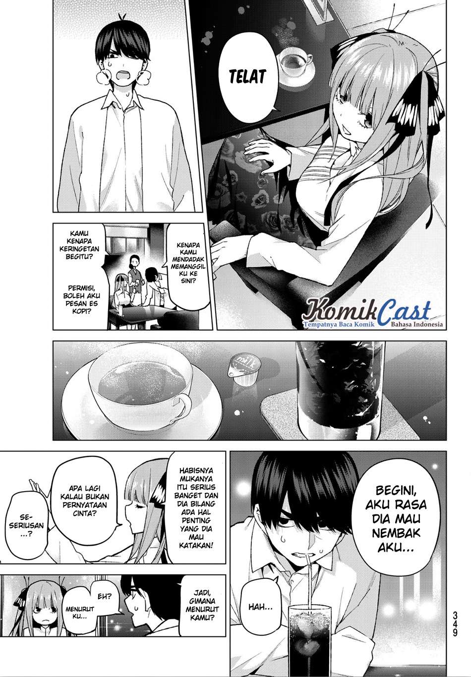 Go-toubun no Hanayome chapter 44 halaman 14