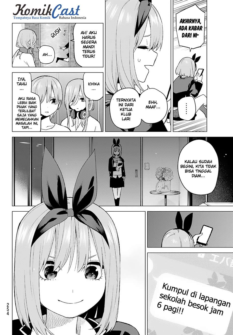 Go-toubun no Hanayome Bab 45 halaman 5