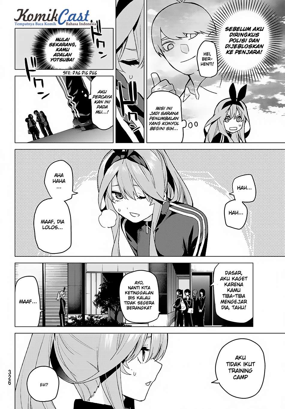 Go-toubun no Hanayome chapter 47 halaman 5