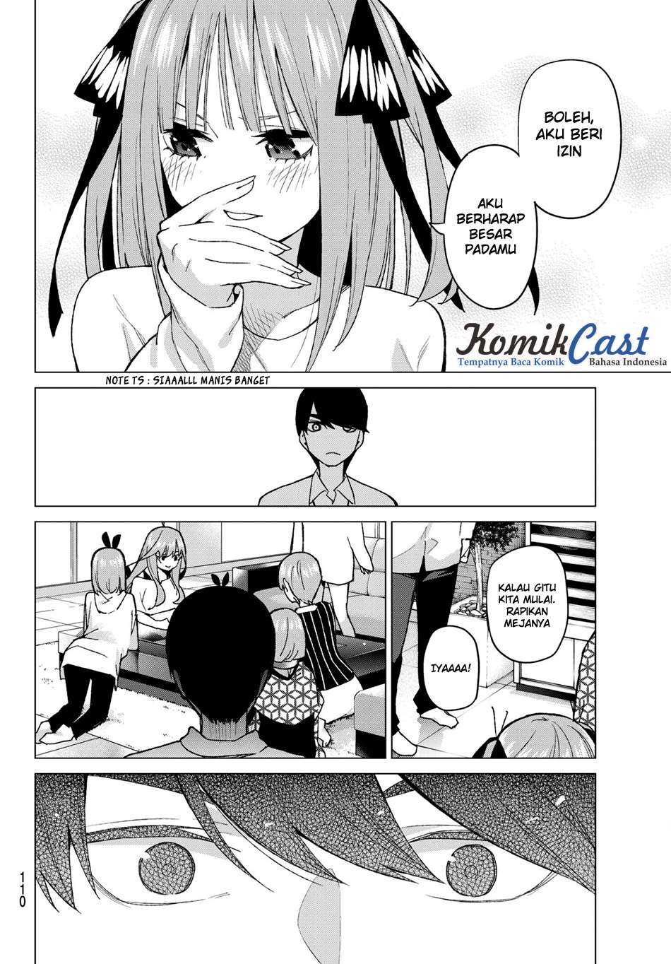 Go-toubun no Hanayome Bab 48 halaman 9