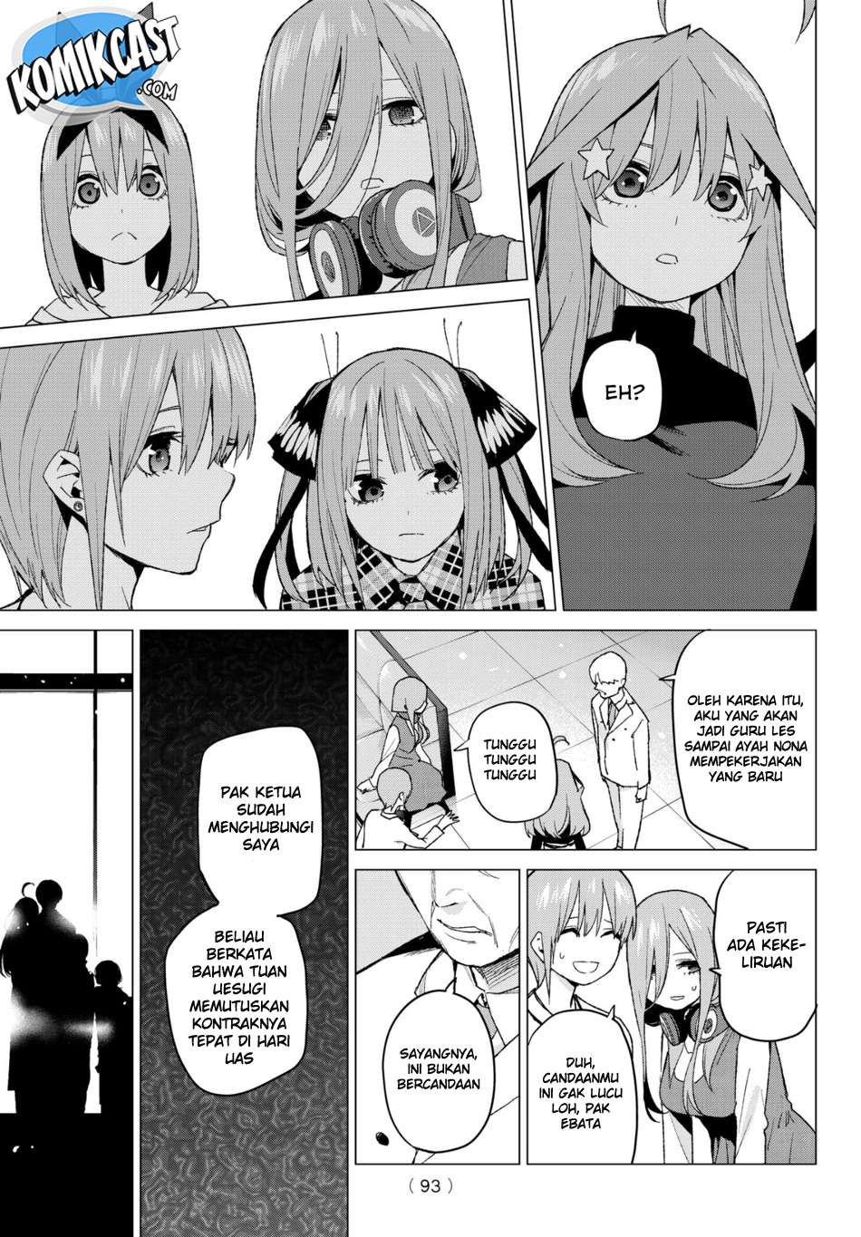 Go-toubun no Hanayome chapter 49 halaman 8