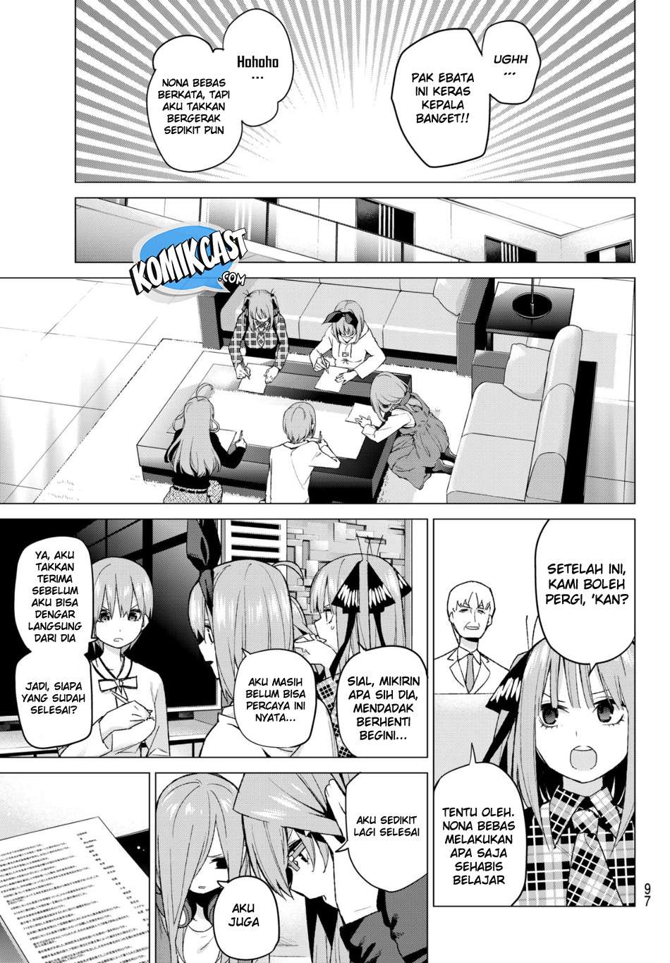 Go-toubun no Hanayome chapter 49 halaman 12