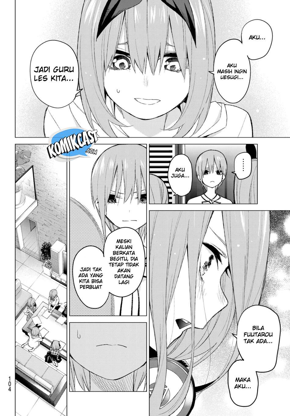 Go-toubun no Hanayome chapter 49 halaman 20