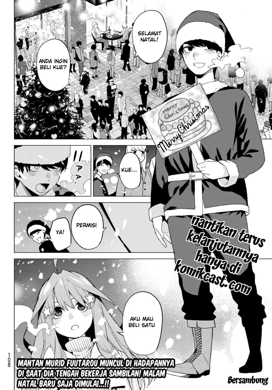 Go-toubun no Hanayome chapter 49 halaman 24