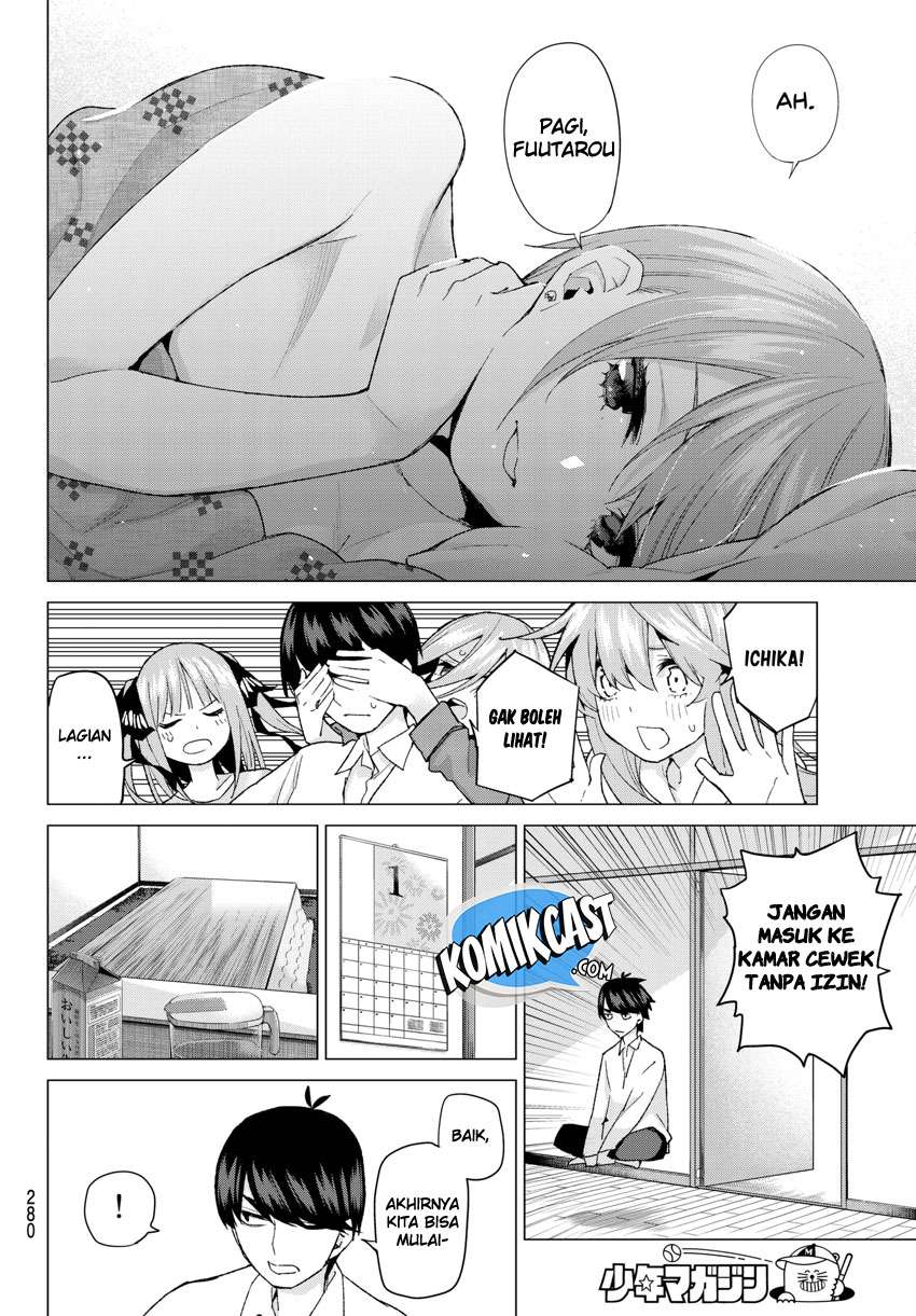 Go-toubun no Hanayome chapter 52 halaman 5