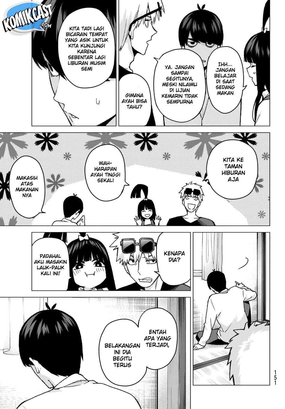 Go-toubun no Hanayome chapter 61 halaman 5