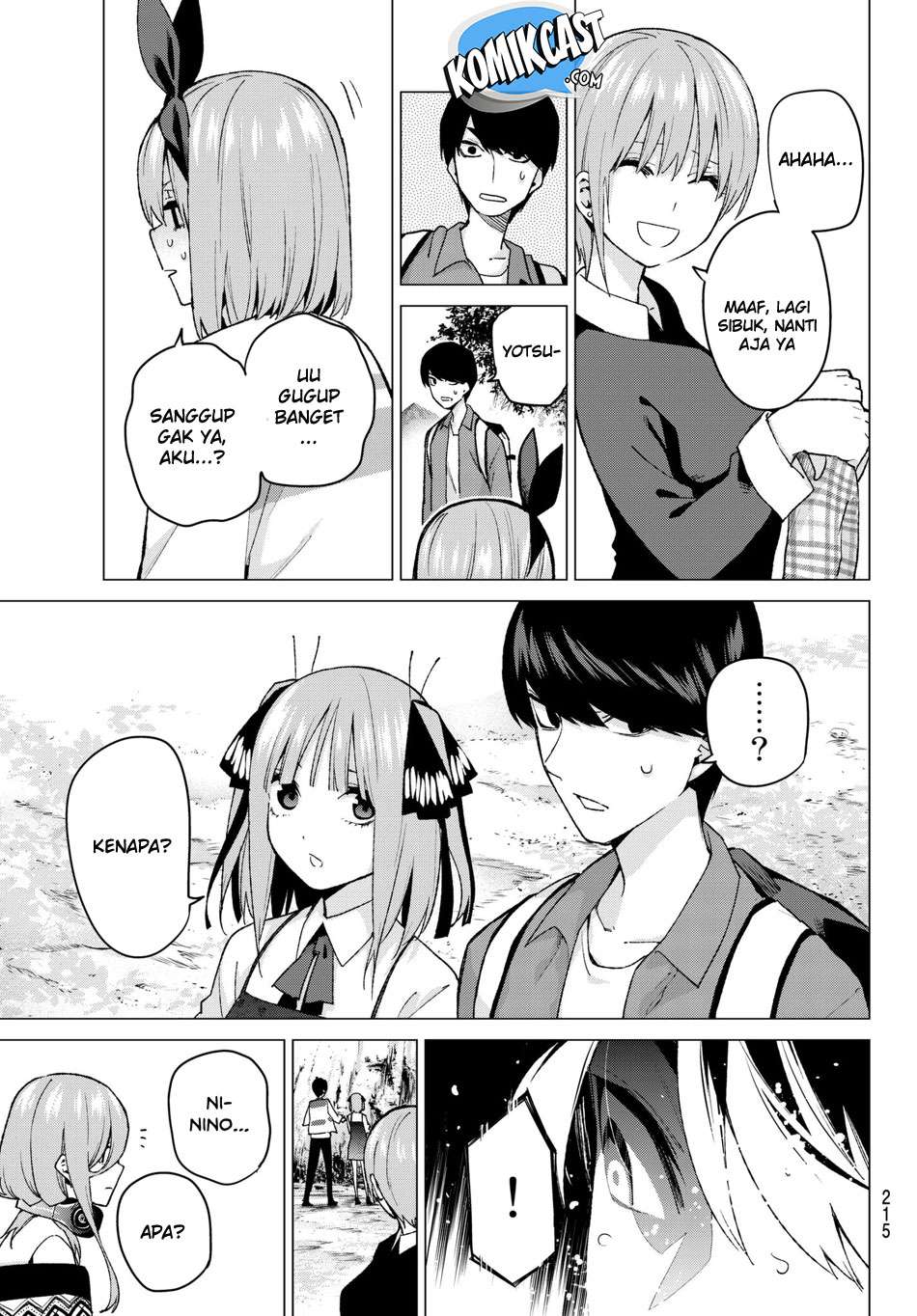 Go-toubun no Hanayome Bab 62 halaman 5