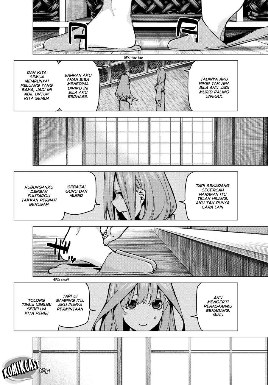 Go-toubun no Hanayome Bab 67 halaman 5