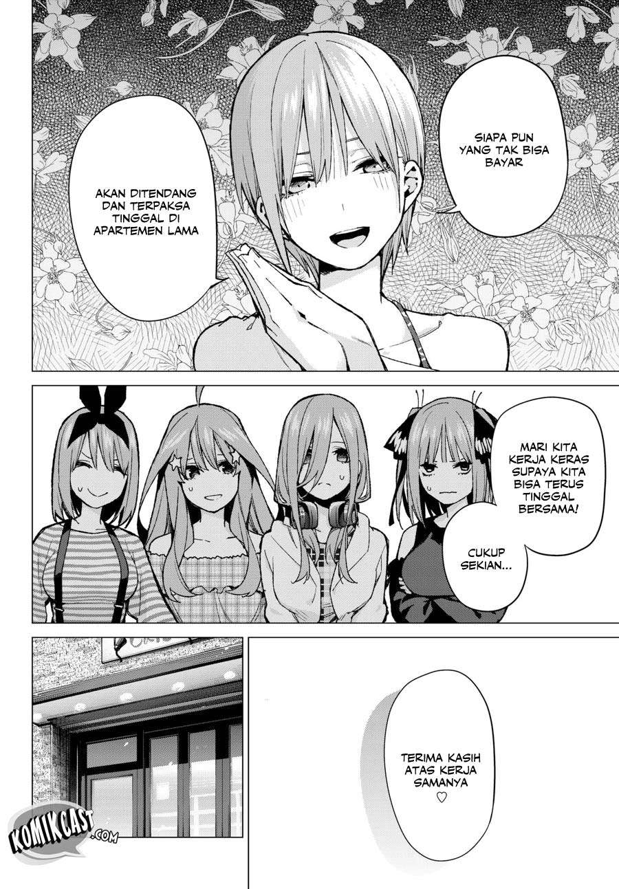 Go-toubun no Hanayome Bab 69 halaman 6