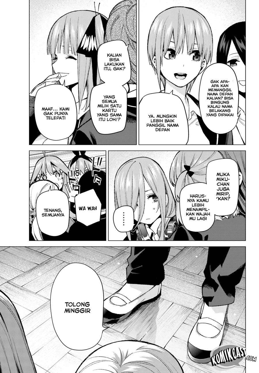 Go-toubun no Hanayome Bab 70 halaman 5
