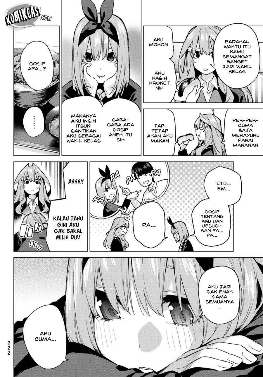 Go-toubun no Hanayome Bab 72 halaman 9