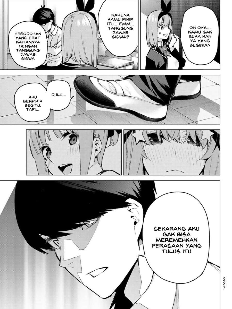 Go-toubun no Hanayome Bab 72 halaman 14