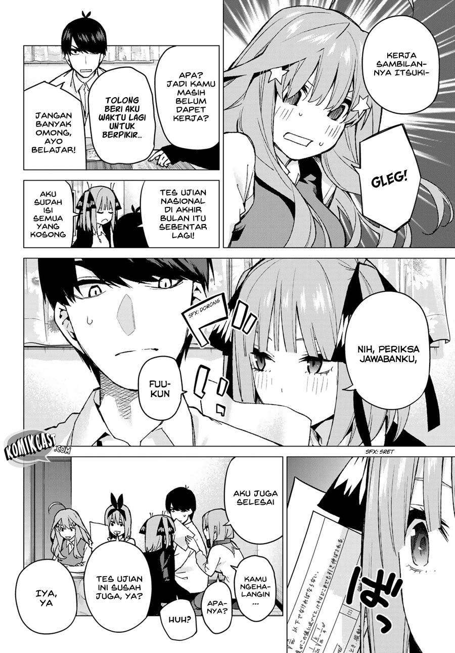 Go-toubun no Hanayome chapter 73 halaman 5