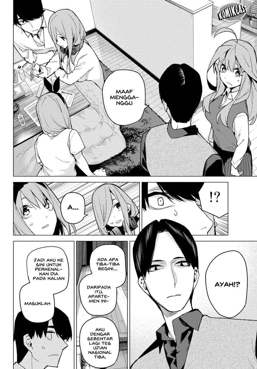 Go-toubun no Hanayome chapter 73 halaman 9