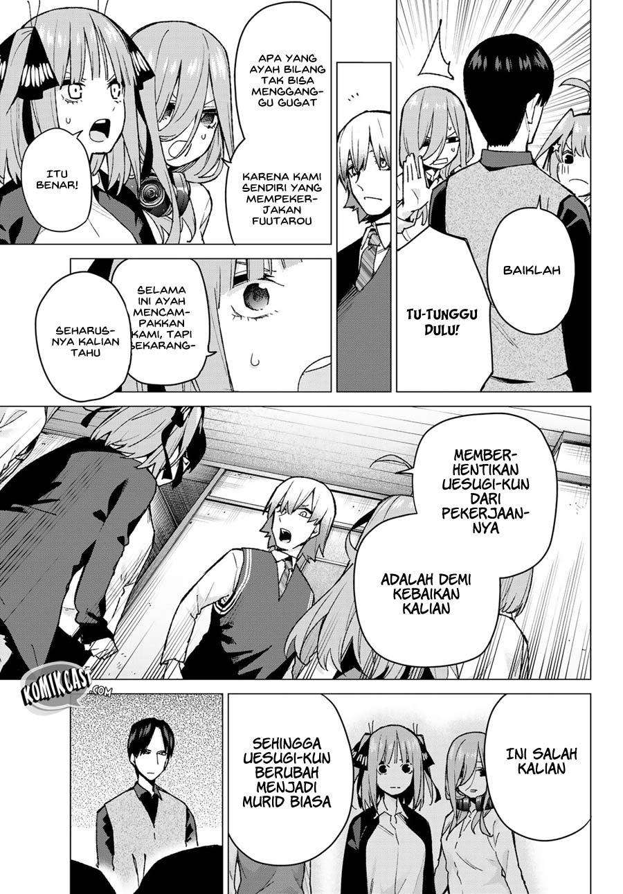 Go-toubun no Hanayome chapter 73 halaman 16