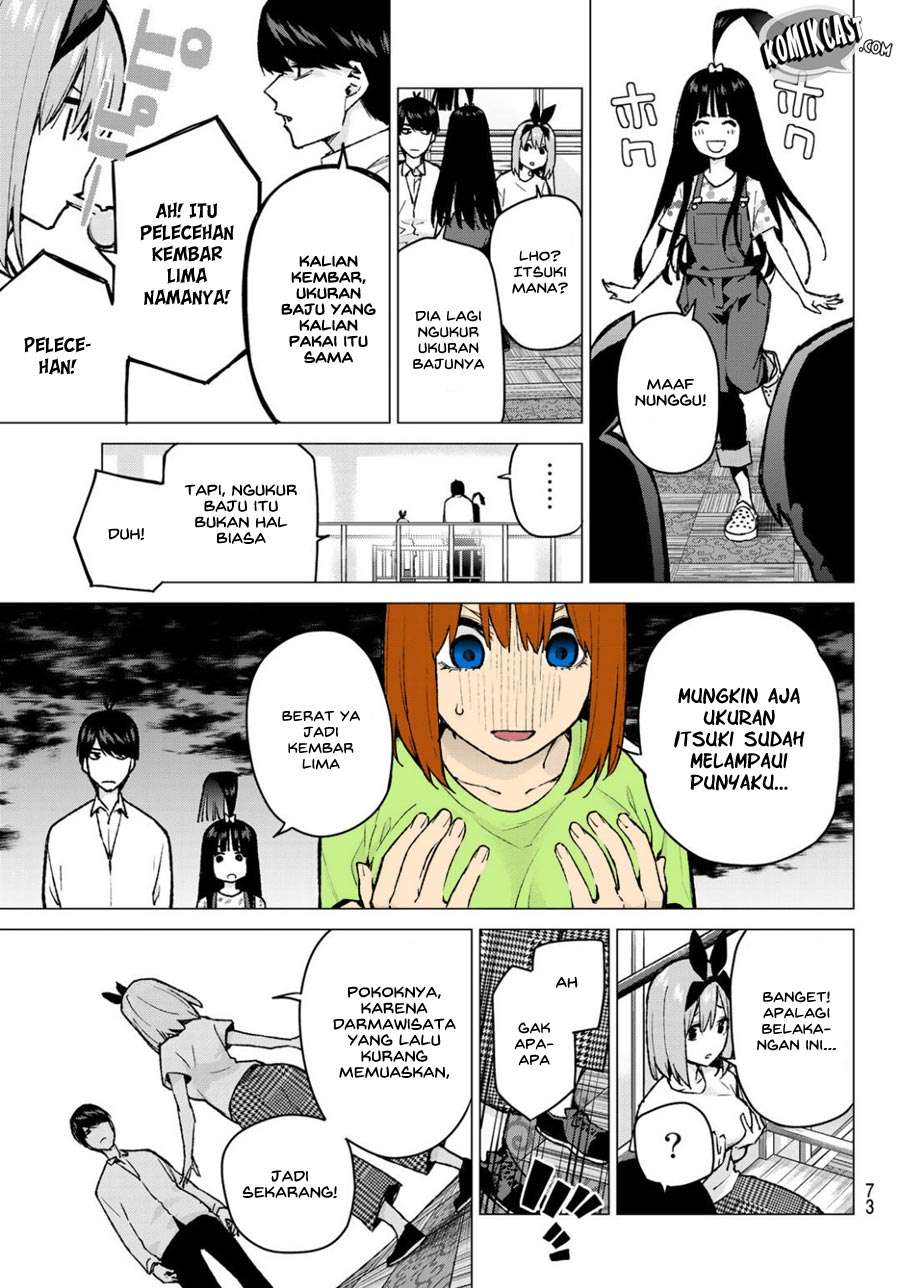 Go-toubun no Hanayome chapter 79 halaman 9