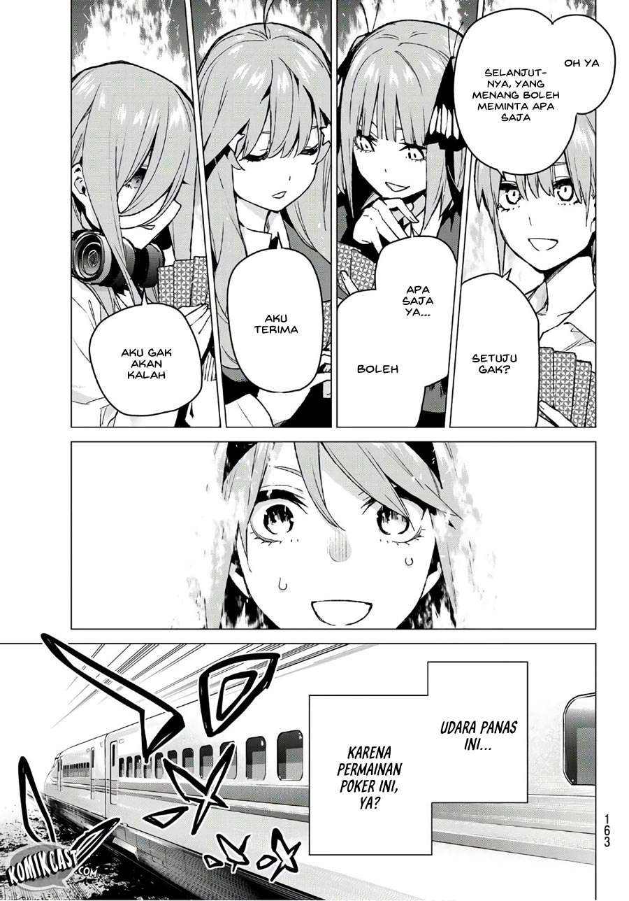 Go-toubun no Hanayome Bab 80 halaman 5