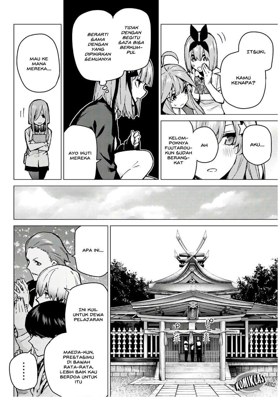 Go-toubun no Hanayome Bab 80 halaman 7