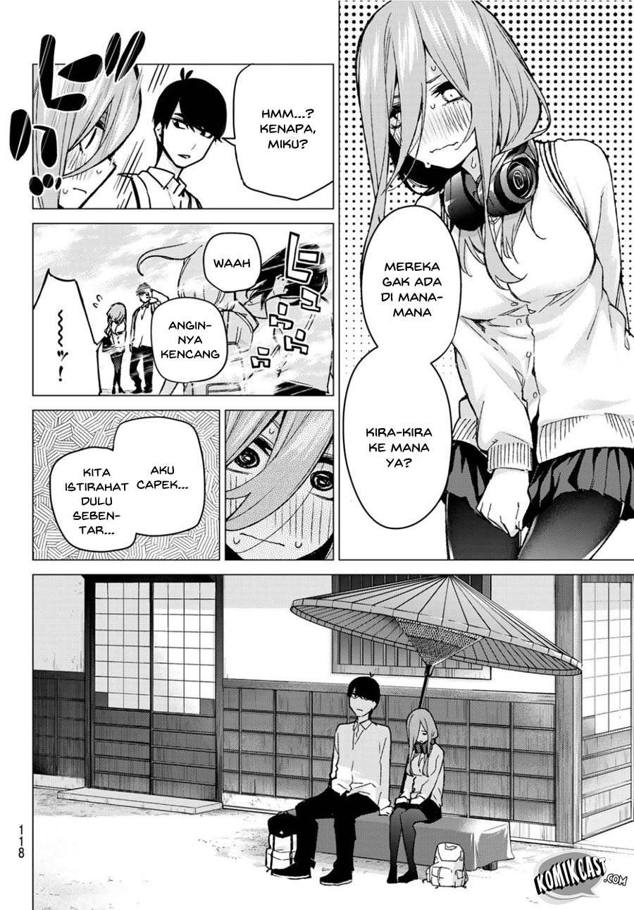 Go-toubun no Hanayome chapter 84 halaman 14