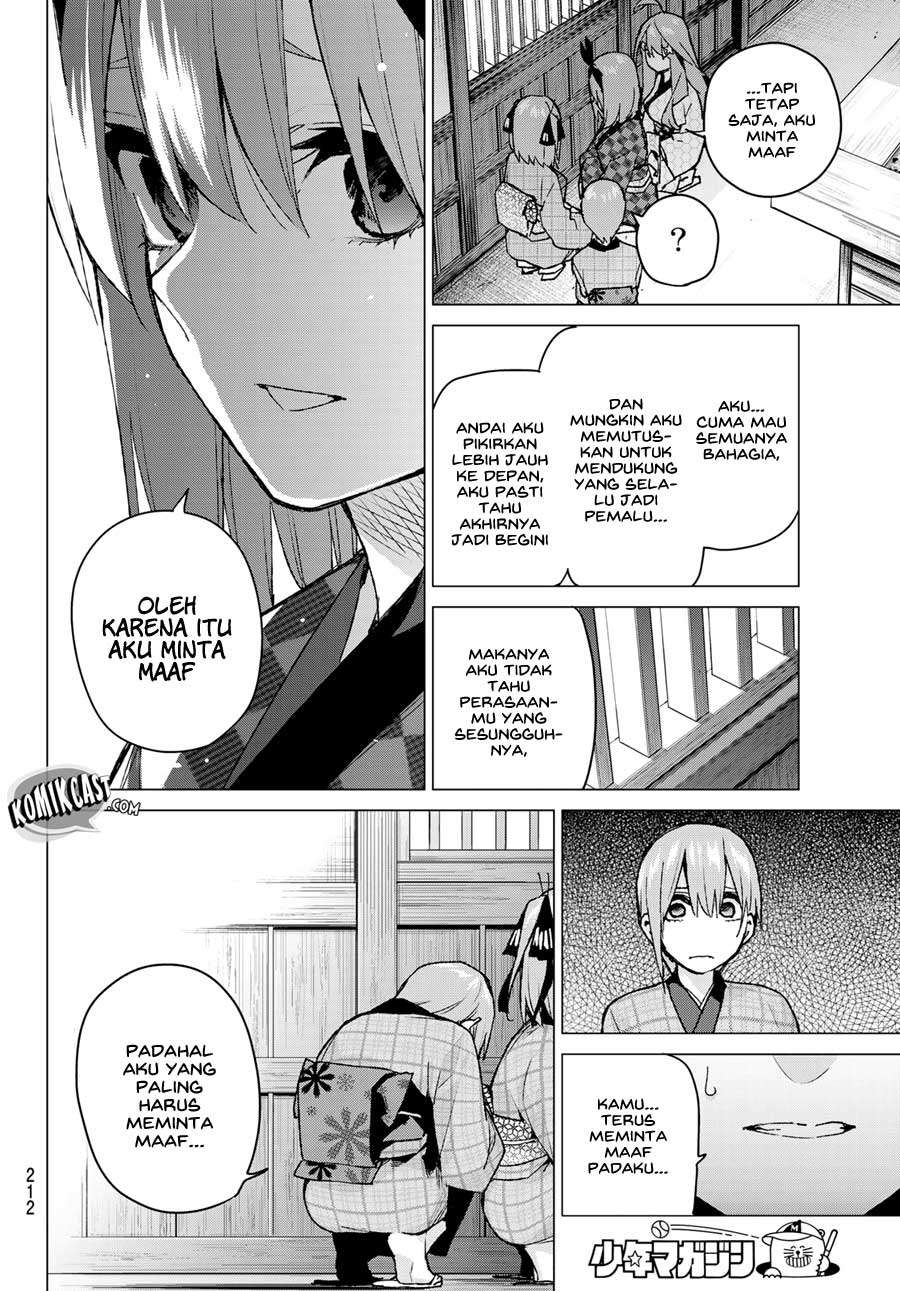 Go-toubun no Hanayome Bab 85 halaman 14