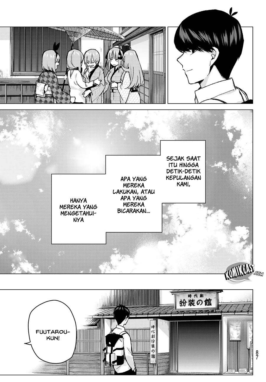 Go-toubun no Hanayome chapter 86 halaman 9