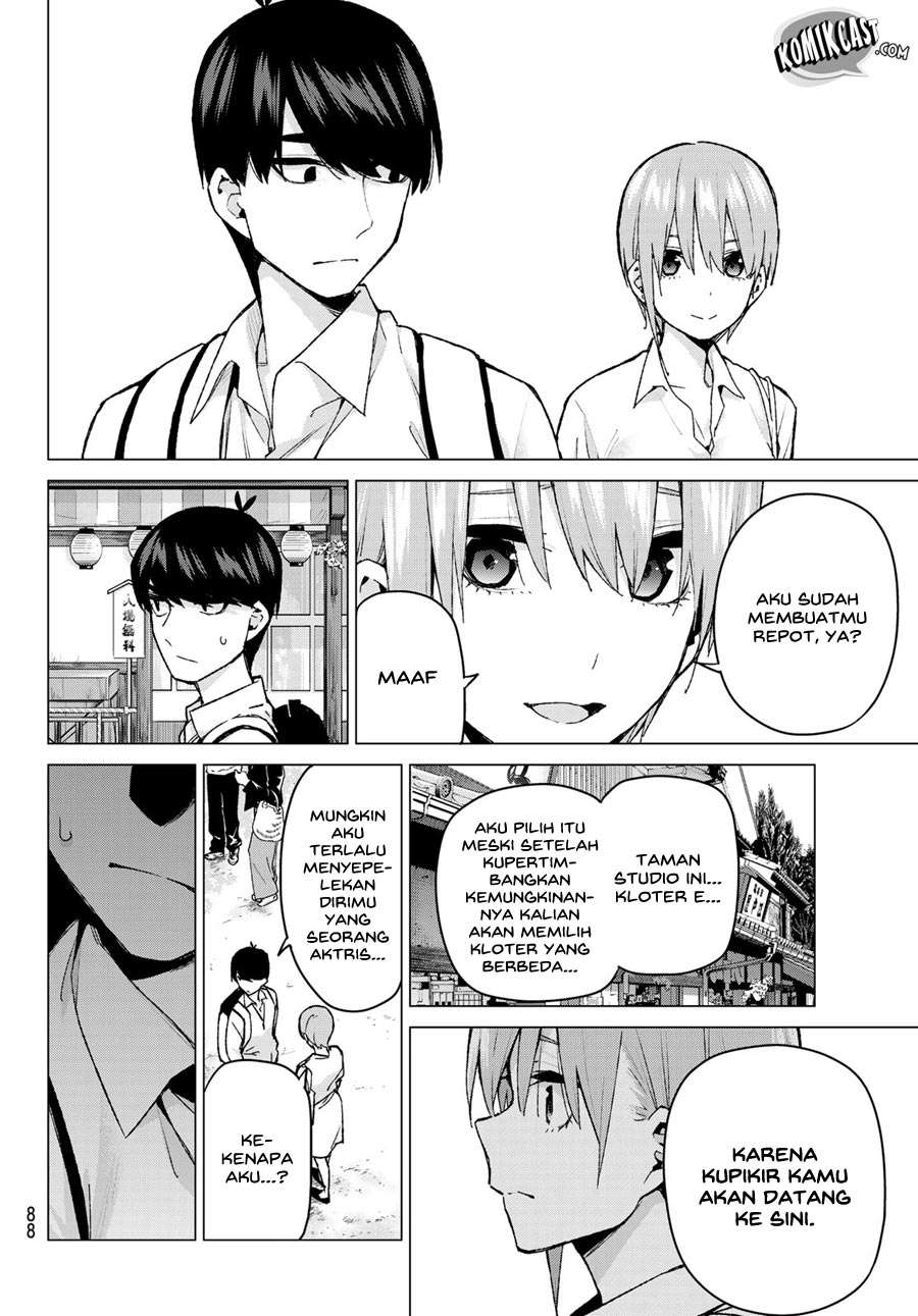 Go-toubun no Hanayome chapter 86 halaman 10