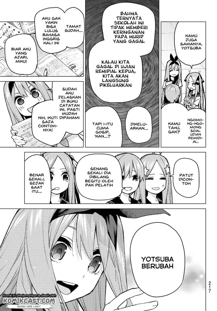 Go-toubun no Hanayome chapter 89 halaman 5