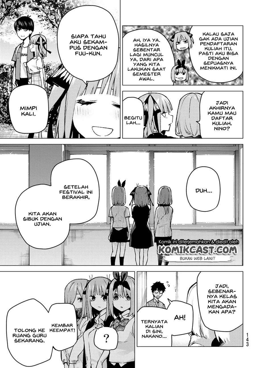 Go-toubun no Hanayome chapter 96 halaman 5