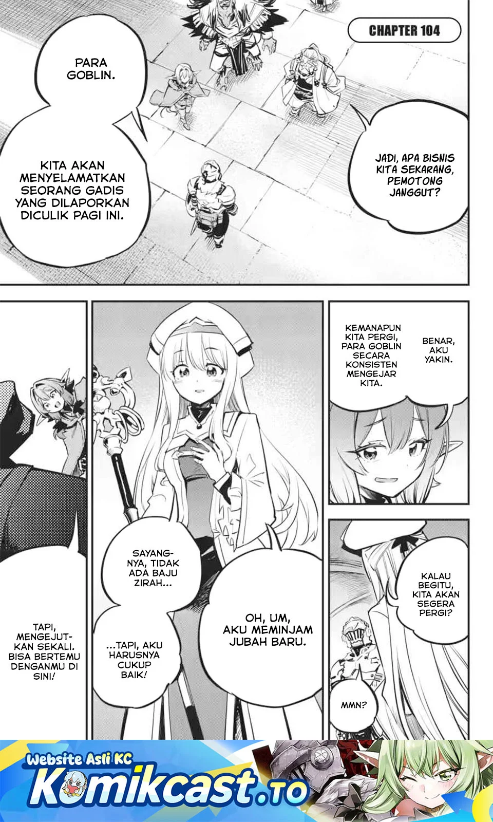 Goblin Slayer Bab 104 halaman 1